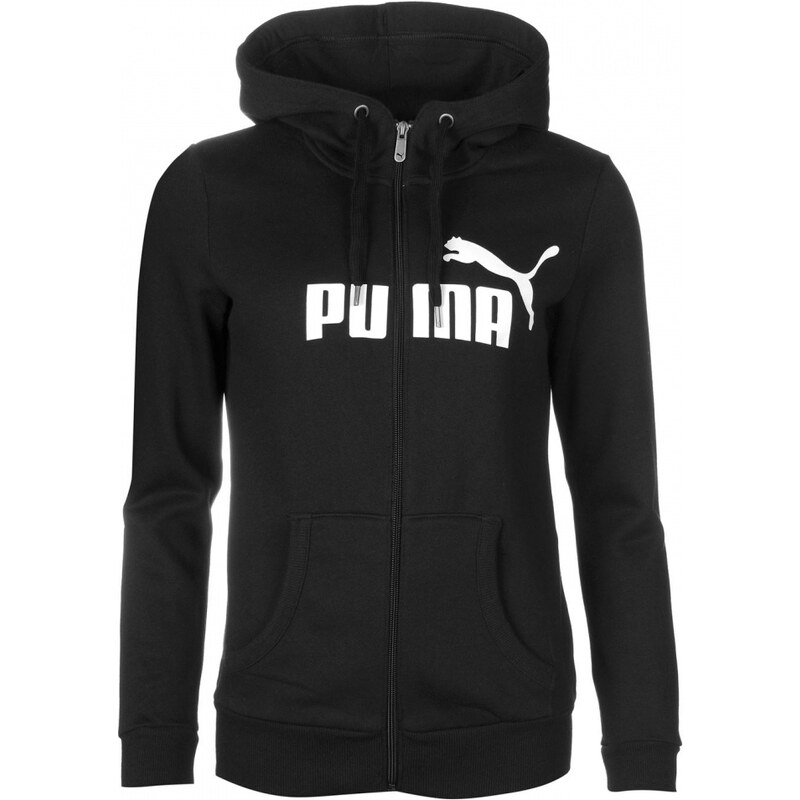 Puma No1 Logo Hoody Ladies, black/white