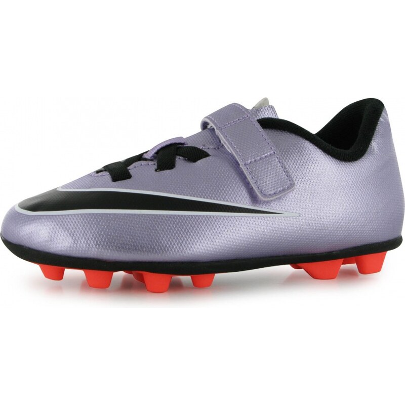 Nike Mercurial Vortex II FG Childrens Football Boots, urban lilac/blk
