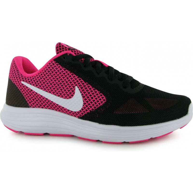 Nike Revolution 3 Ladies Trainers, pink/whiteblack