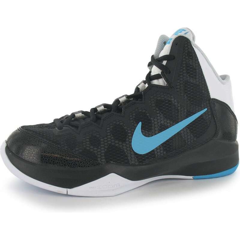 Nike Zoom WithoutDoubt Mens Basketball Trainers, black/blue/wht