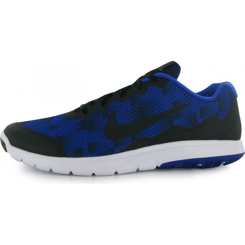 Nike Flex Experience Print Mens Running Shoes, black/blue