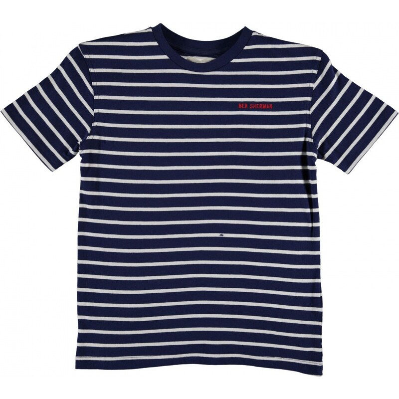 Ben Sherman 71T Short Sleeved Juniors T Shirt, navy