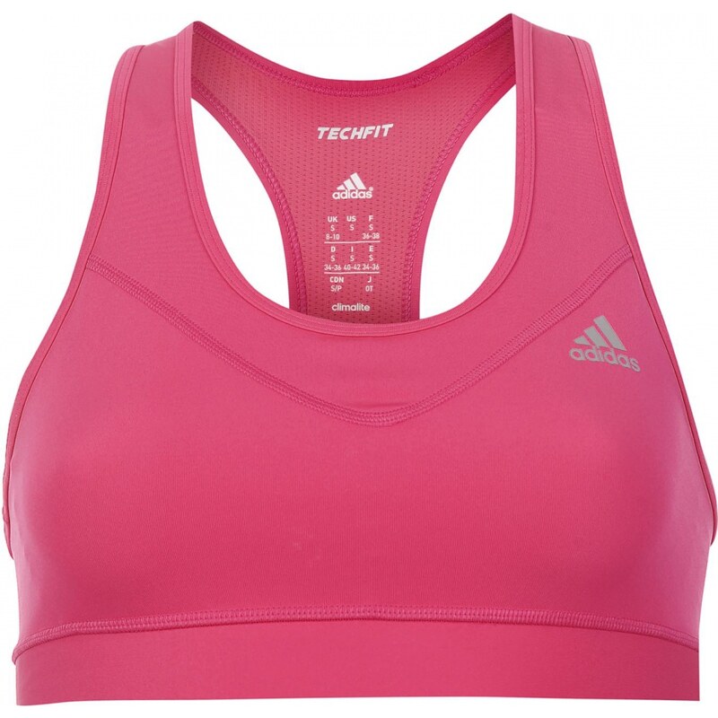 Adidas Tech Fit Bra ladies, shock pink