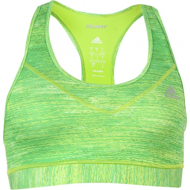 Adidas Tech Fit Bra ladies, solarslimeheath