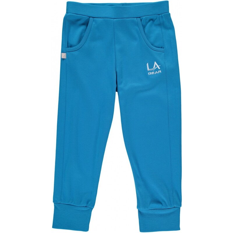 LA Gear Three Quarter Jogging Pants Junior Girls, blue