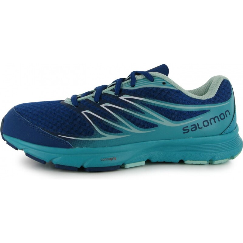 Salomon Sense Link Ladies Trail Running Shoes, teal blue