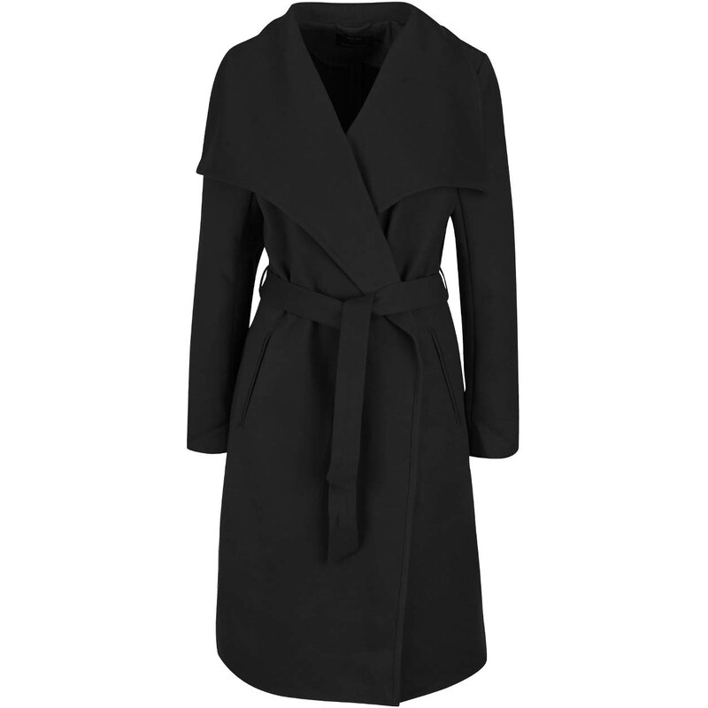 Černý kabát ONLY New Phoebe