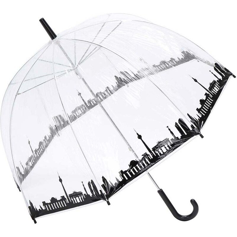 Průhledný deštník s panoramatem Berlína Lindy Lou Skyline