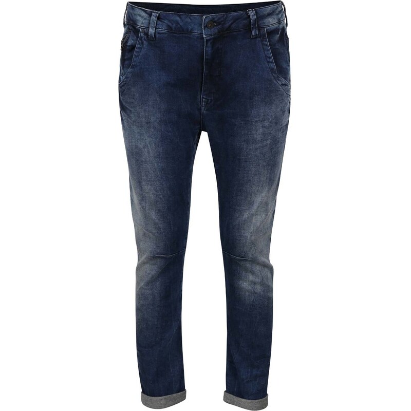 Tmavě modré dámské džíny se sníženým sedem Pepe Jeans Topsy
