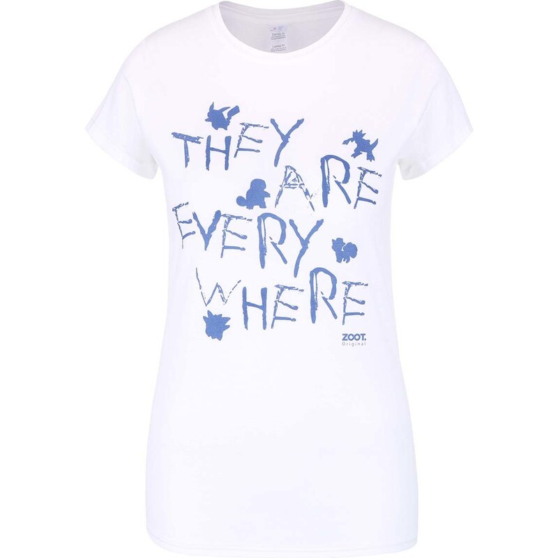 Bílé dámské tričko ZOOT Originál They Are Everywhere
