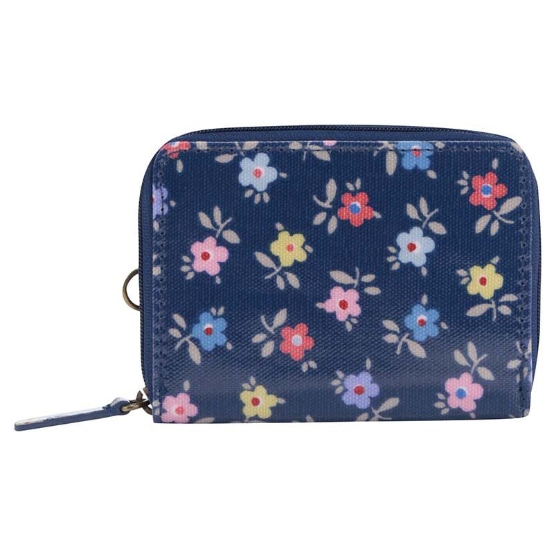 Modrá květovaná malá peněženka Cath Kidston