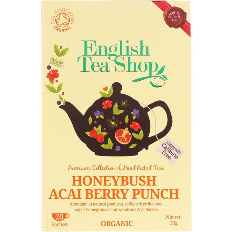 Čaj English Tea Shop Punč s Medovým Keřem & Ovocem Acai Bio