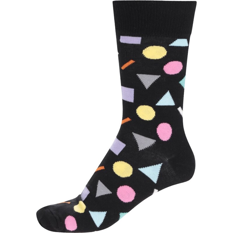Černé unisex ponožky Happy Socks Play