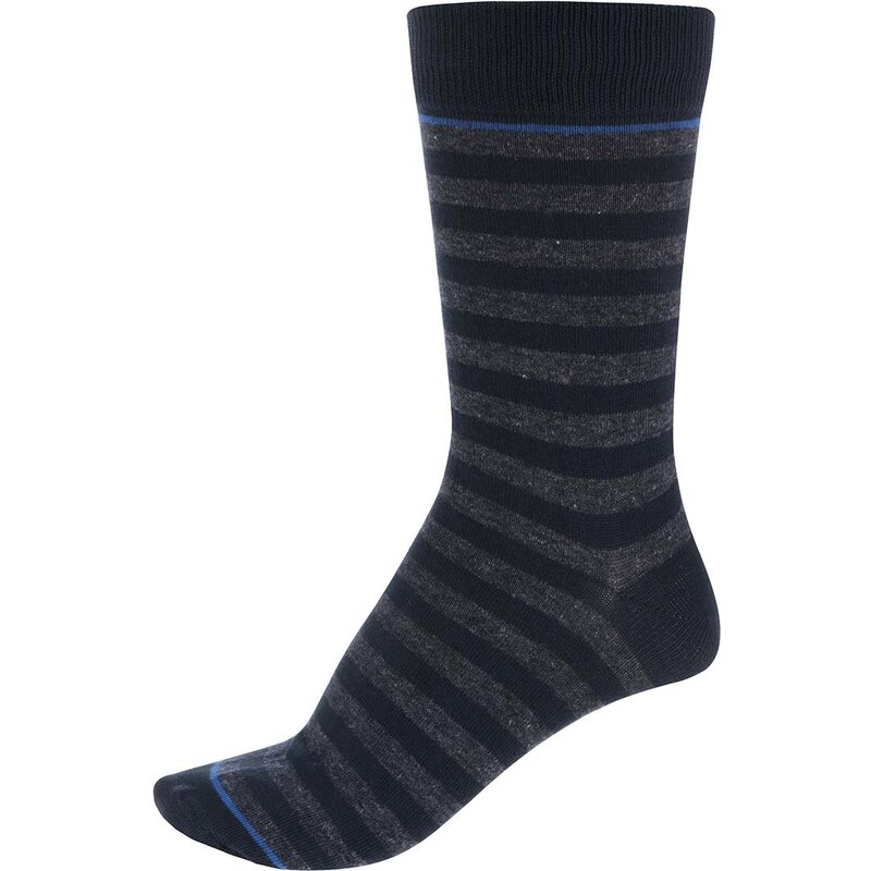 Tmavě modré pruhované ponožky Jack & Jones Belair III.
