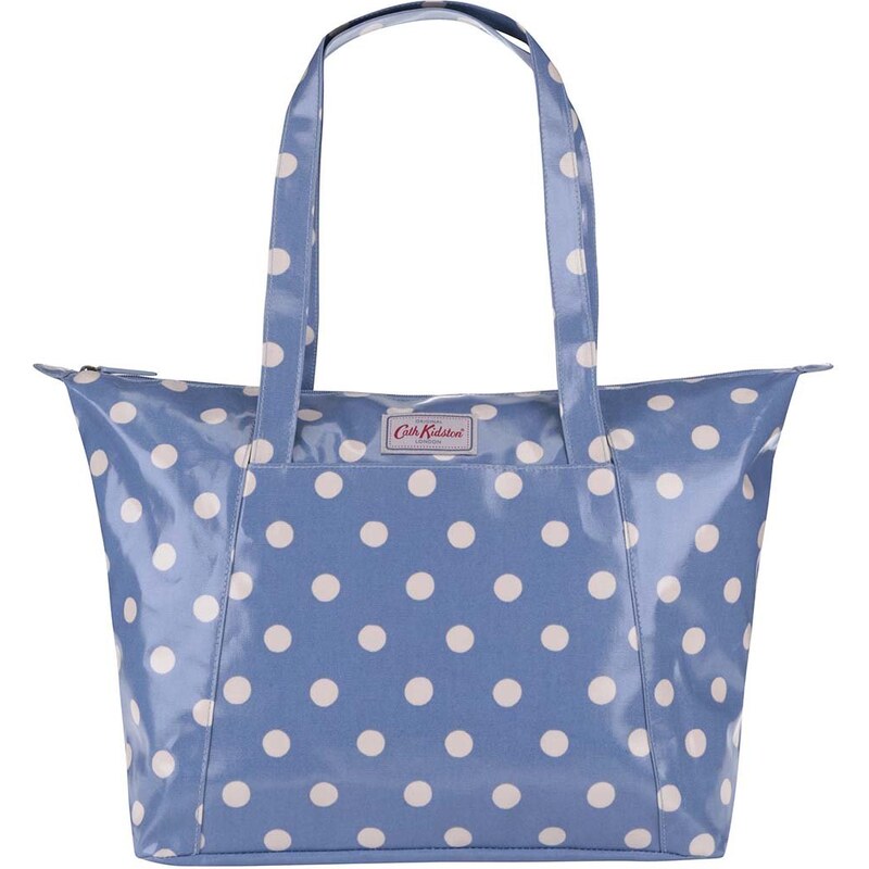 Modrý shopper s puntíky Cath Kidston