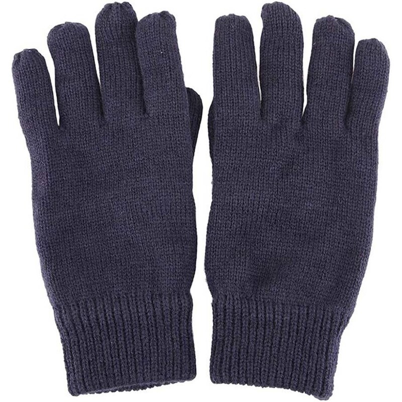 Tmavě modré pletené rukavice Selected Homme Jules