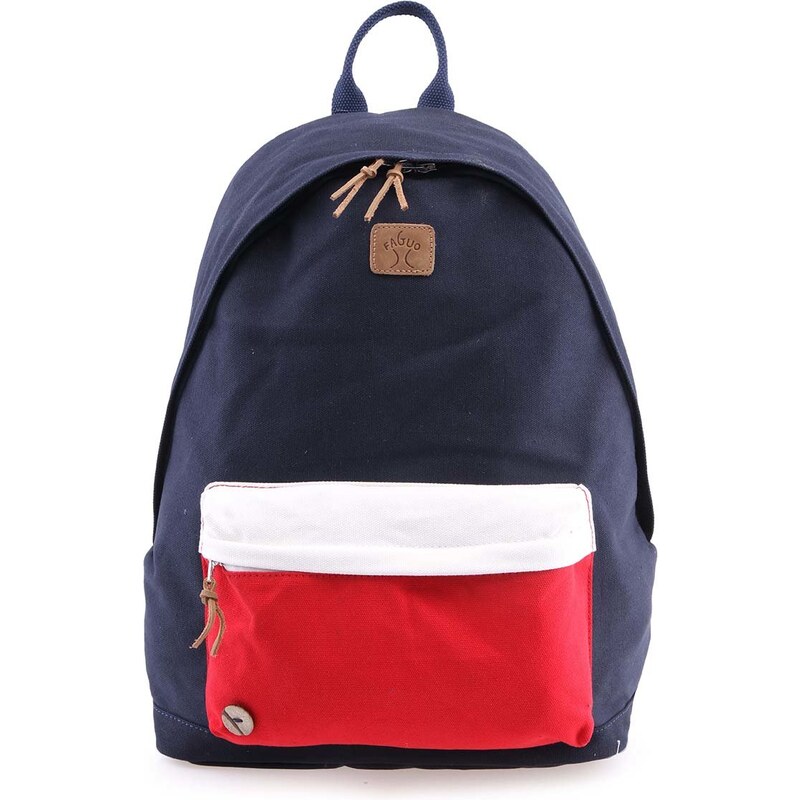 Modro-červený batoh Faguo Backpack