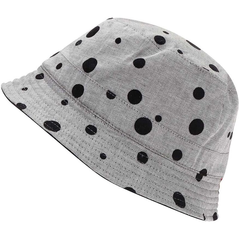 Šedý/černý oboustranný klobouk Icon Brand Dot Matrix