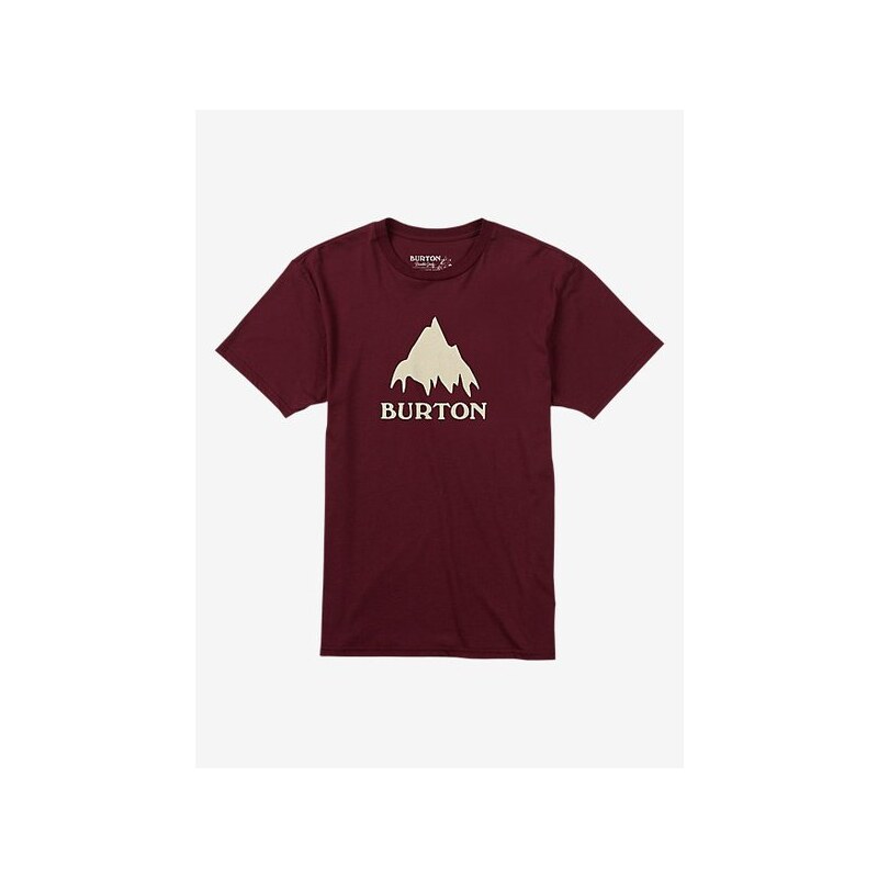 Pánské tričko Burton Classic MTN SS wino XL