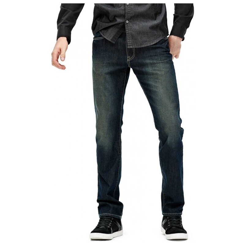 GUESS McCrae Ultra Slim Jeans in New Dark Wash - New dark wash 34” inseam