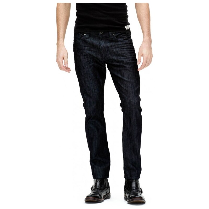 GUESS GUESS Halsted Tapered Slim Jeans in Rinse Wash - rinse 34 inseam