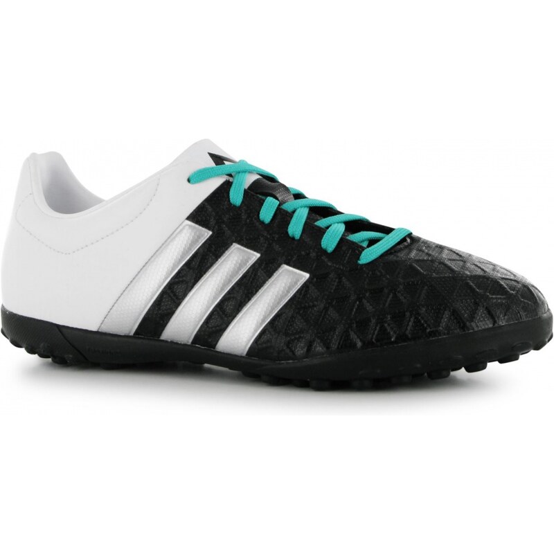 Adidas Ace 15.4 TF Junior Trainers, black/mattesilv