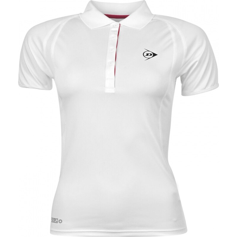 Dunlop Performance Polo Shirt Ladies, white