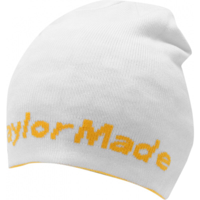 TaylorMade Golfing Winter Beanie Unisex, white