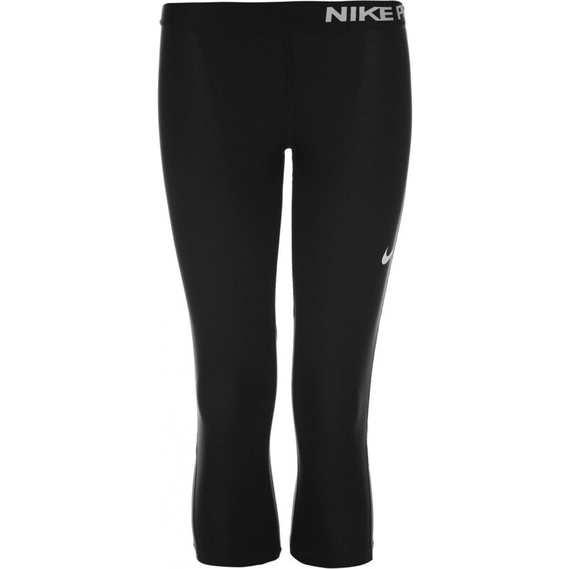 Nike Pro Capri Pants Junior Girls, black/white