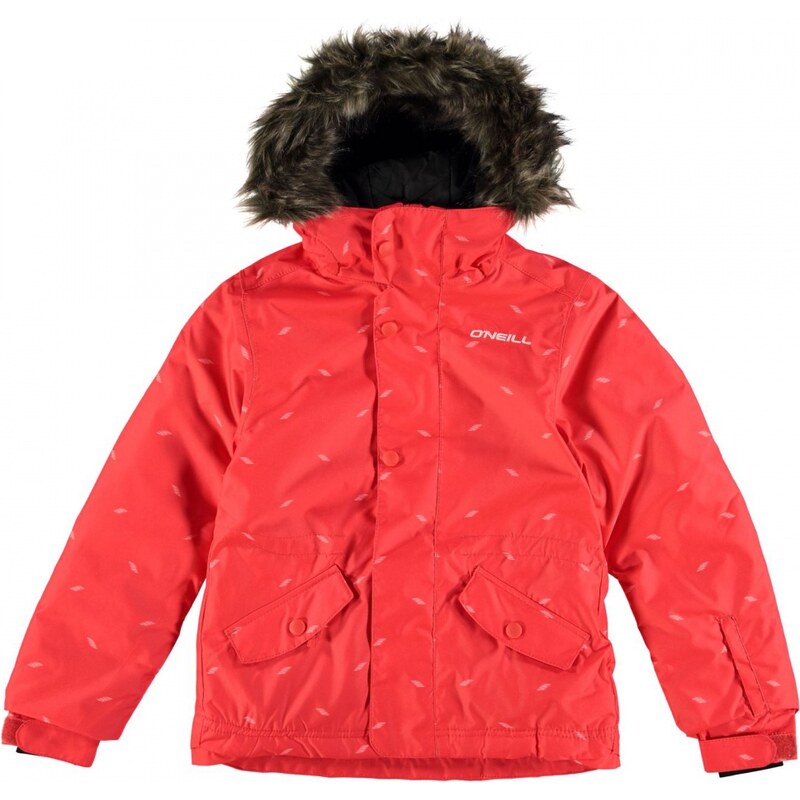 ONeill Gemstone 2 Girls Ski Jacket, poppy red