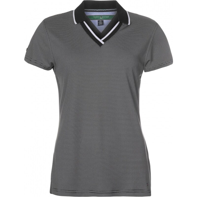 Tommy Hilfiger Hilfiger Golf Cristina Mc Ladies Polo Shirt, black