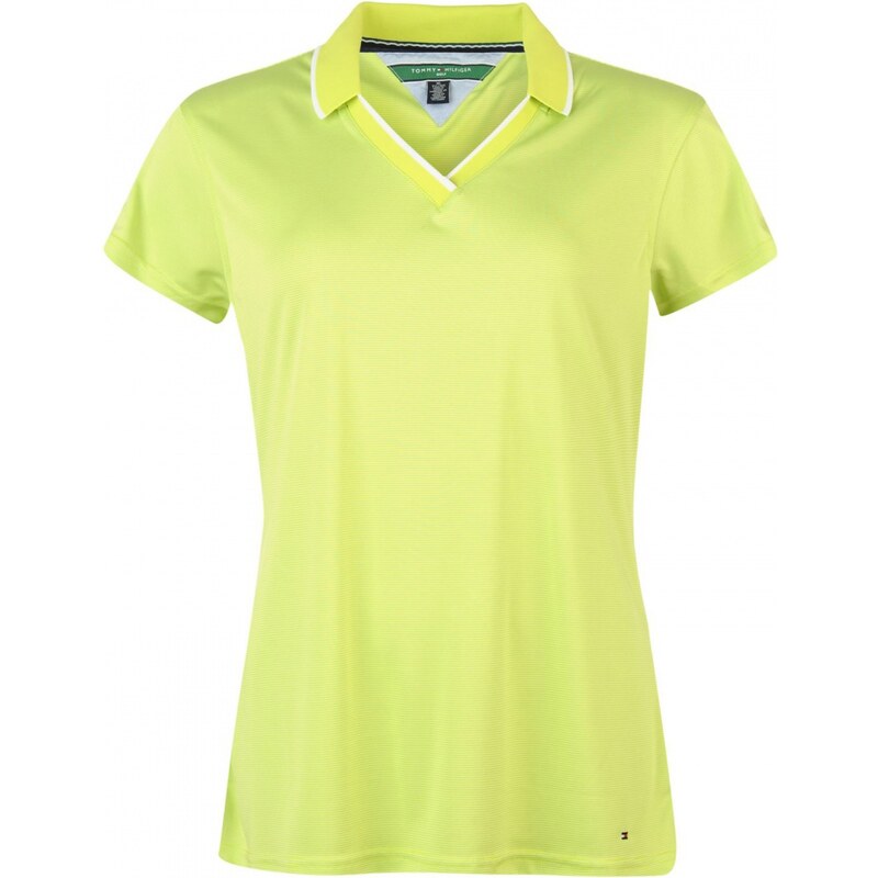 Tommy Hilfiger Hilfiger Golf Cristina Mc Ladies Polo Shirt, lime punch