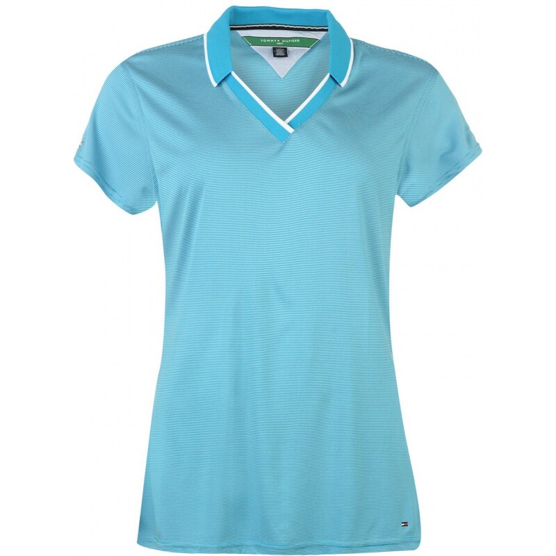 Tommy Hilfiger Hilfiger Golf Cristina Mc Ladies Polo Shirt, methyl blue