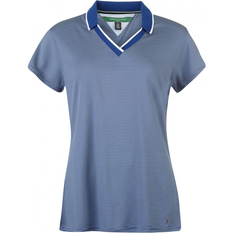Tommy Hilfiger Hilfiger Golf Cristina Mc Ladies Polo Shirt, sodalite