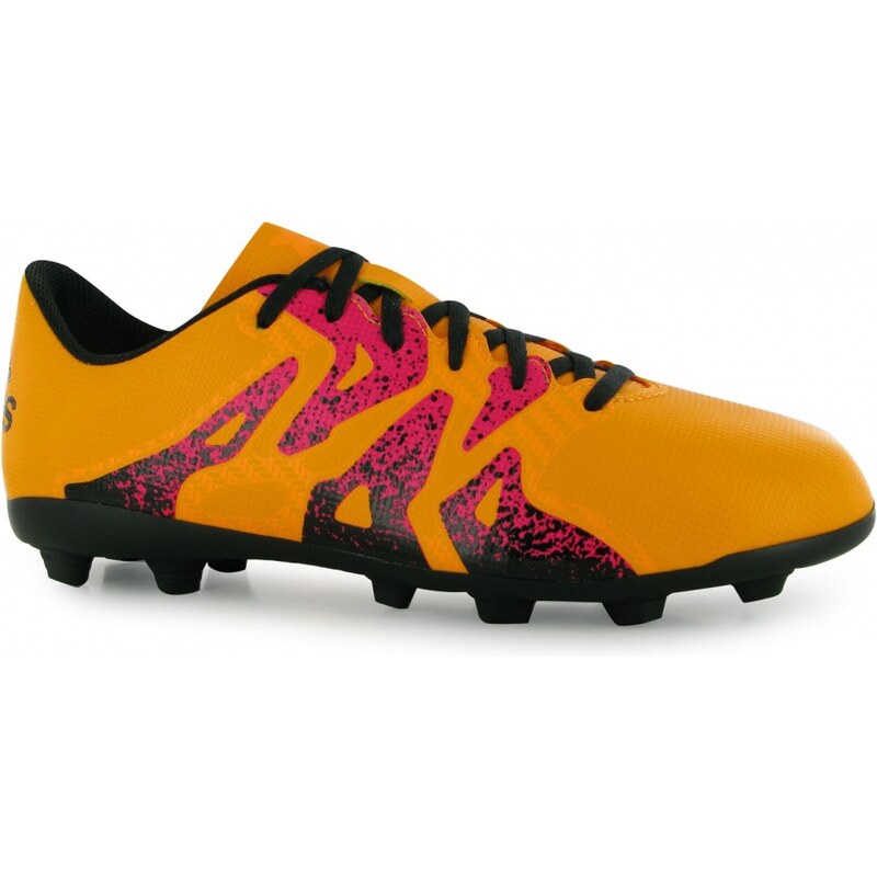 Adidas X 15.4 FG Junior Football Boots, solar gold