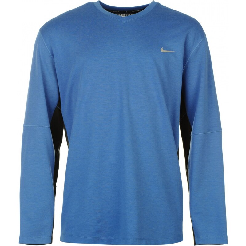 Nike Dri Fit Tech Golfing Sweater Mens, game royal