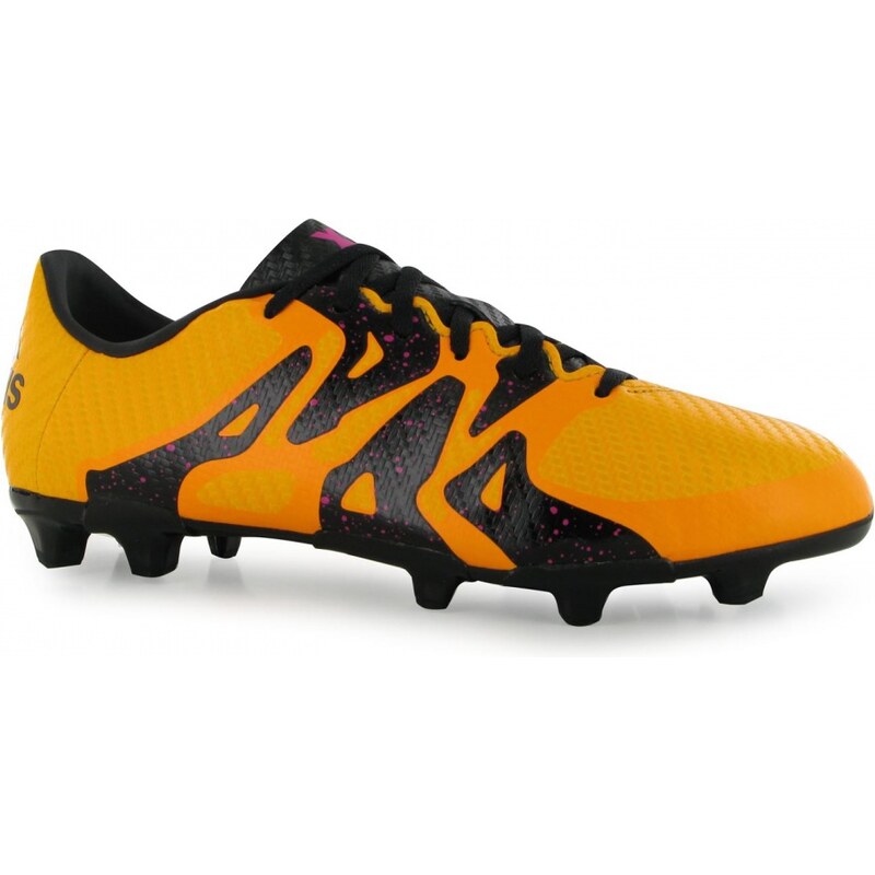 Adidas X 15.3 FG Junior Football Boots, solar gold