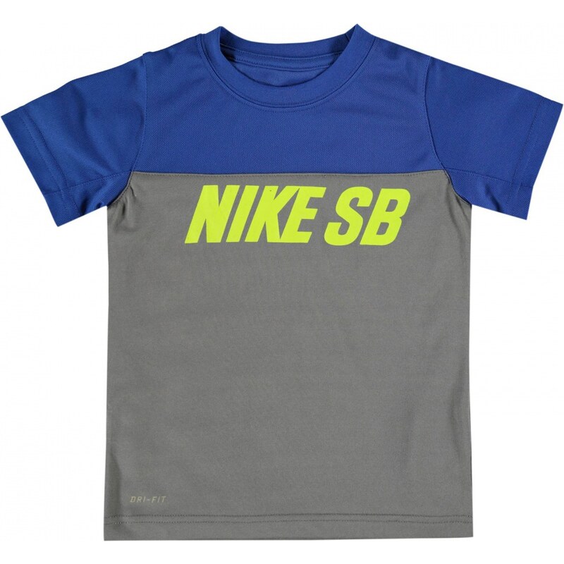Nike Block Coloured TShirt Boys, grey