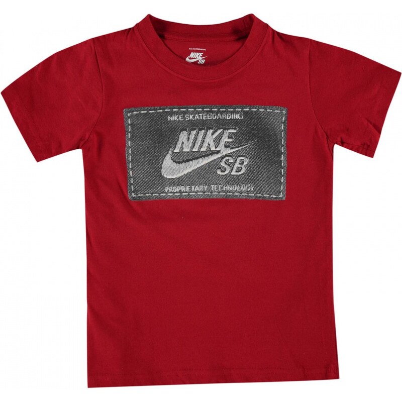 Nike Woven Label TShirt Boys, gym red