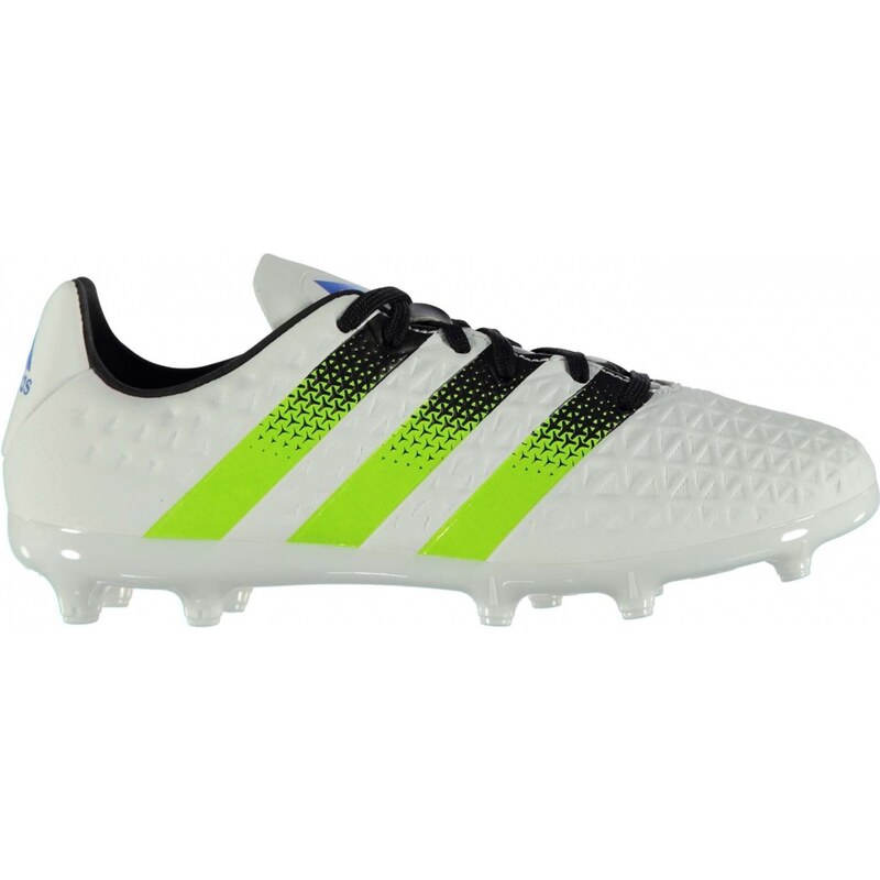 Adidas Ace 16.3 FG Childrens Football Boots, white/semisol
