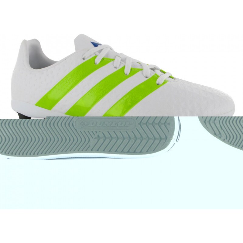 Adidas Ace 16.4 Junior FG Football Boots, white/semisol