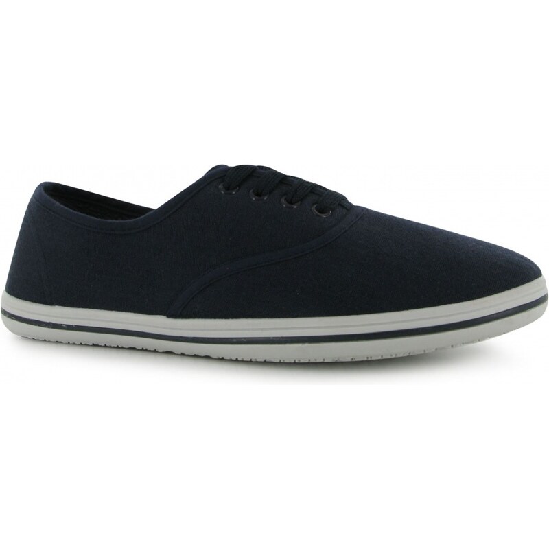 Slazenger Ladies Canvas Pumps, navy