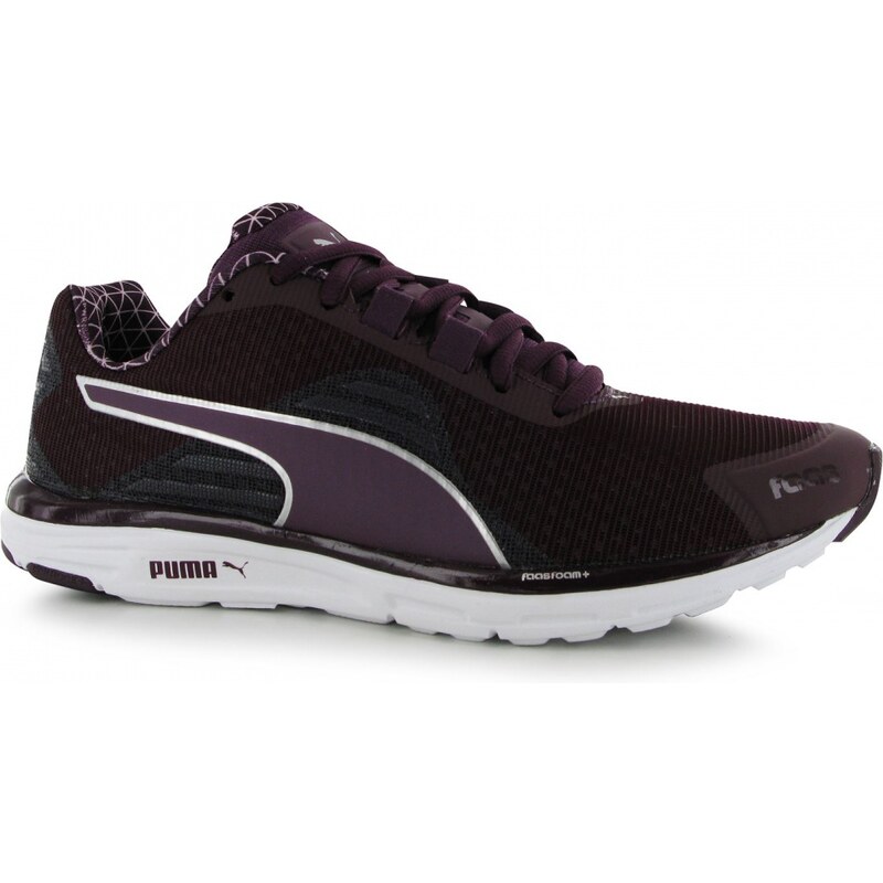 Puma Faas 500 V4 Ladies Running Shoes, black/purple
