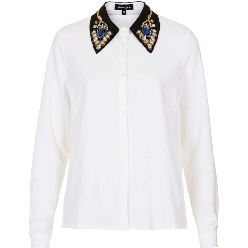 Topshop **Crystal Drops Blouse by Sister Jane