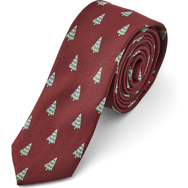 Trendhim Elegantní vánoční kravata H8-9-8380