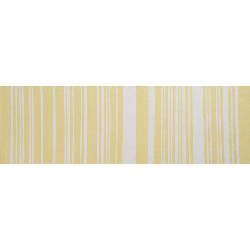 Bavlněný koberec Glorious, 60x90 cm, žlutý