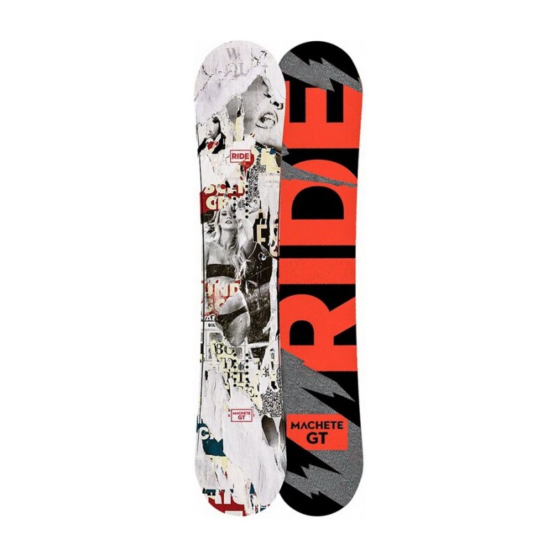Ride Ride Machete Gt white/red 157cm