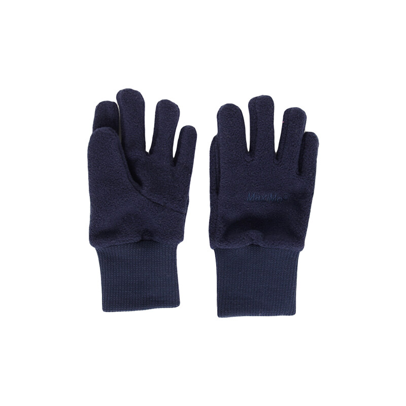 MaxiMo Flísové prstové rukavice MAXIMO DK BLUE