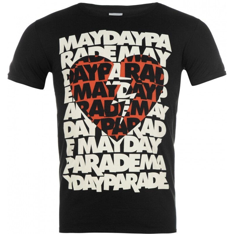 Official Mayday Parade T Shirt, heart