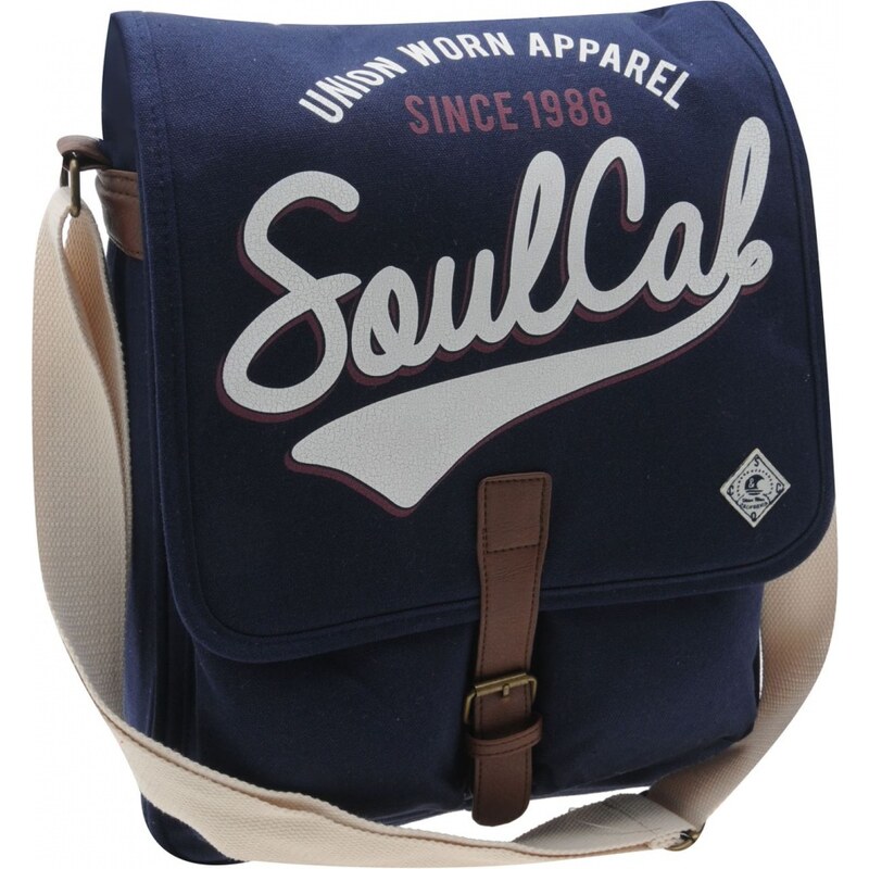 Soul Cal SoulCal Messenger Bag, navy